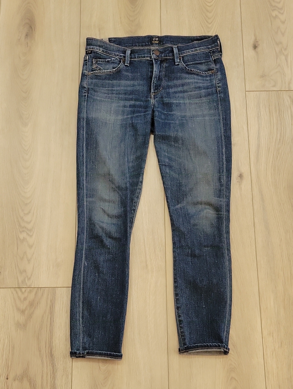 Citizens Of Humanity Avedon Ankle Indigo Skinny Jeans